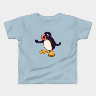 surprised noot penguin meme / pingu Kids T-Shirt